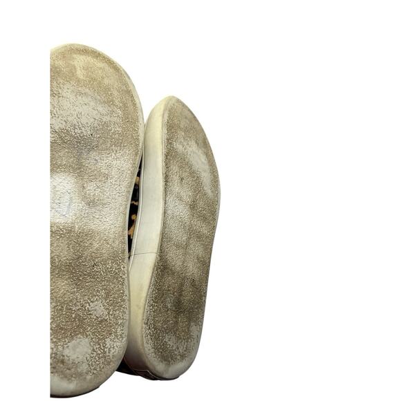 Kate Spade Ruffle Trim Leopard Print Calf Hair Slip On Sneakers Women’s Size 9 - Picture 10 of 10